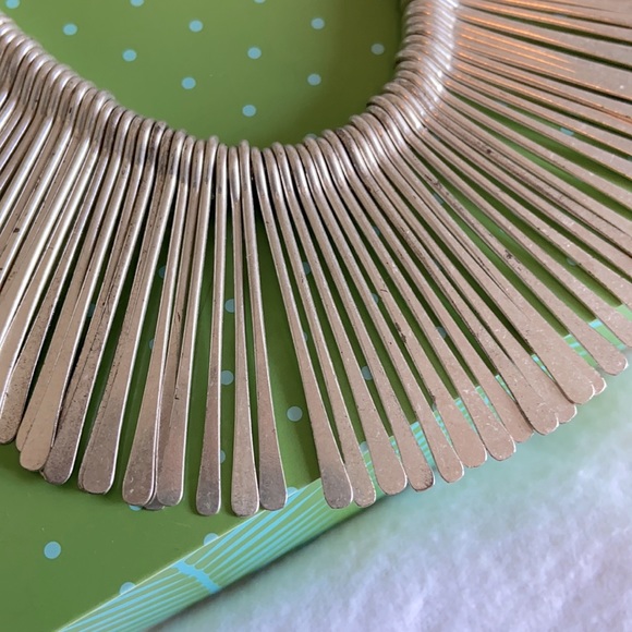 Stella & Dot silver statement necklace - Picture 3 of 3